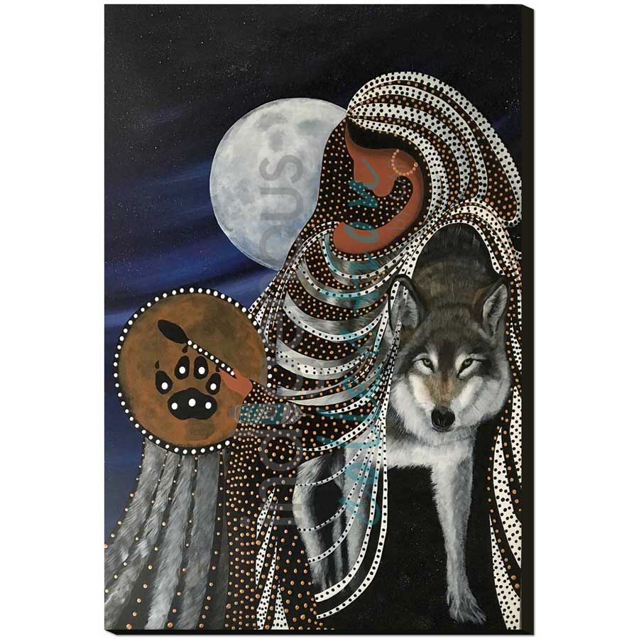Shape Shifter by artist Betty Albert - Cree. Indigenous Collection