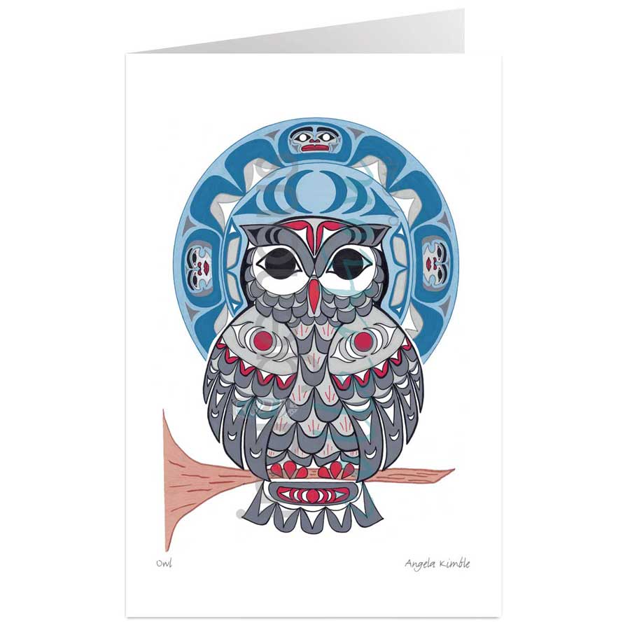 Owl by artist Angela Kimble