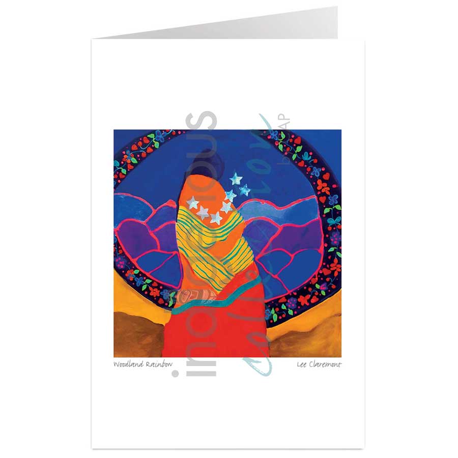 Woodland Rainbow by artist Lee Claremont