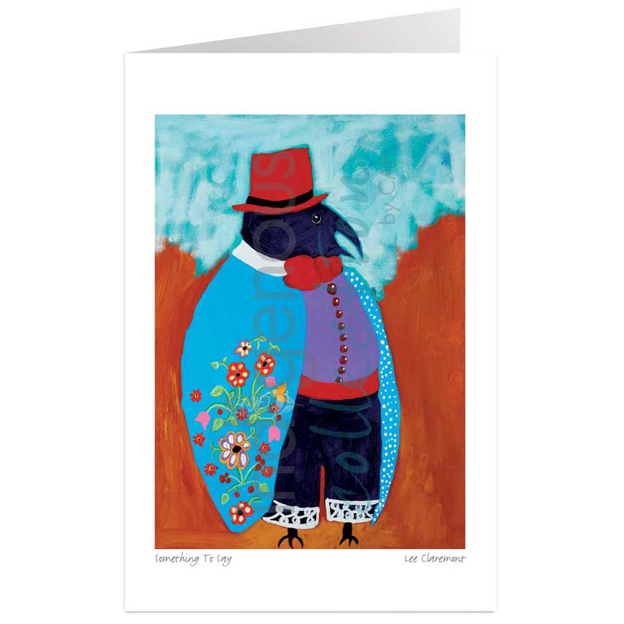 Something To Say by artist Lee Claremont