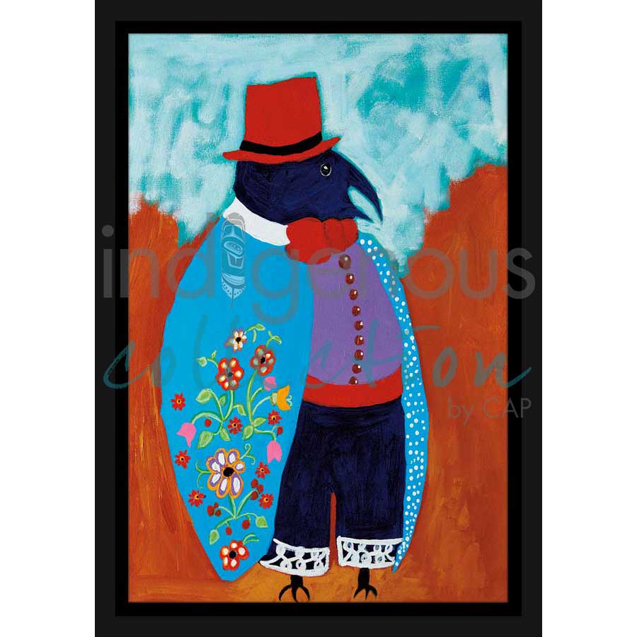 Something To Say by artist Lee Claremont - Mohawk. Indigenous Collection