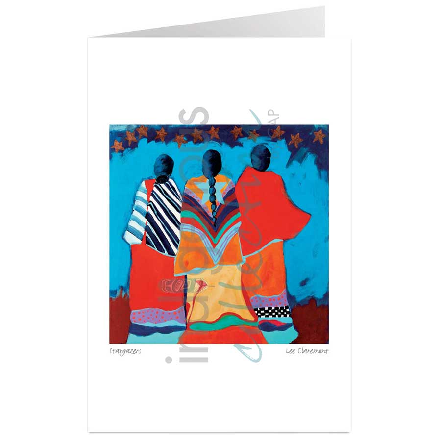 Stargazers by artist Lee Claremont