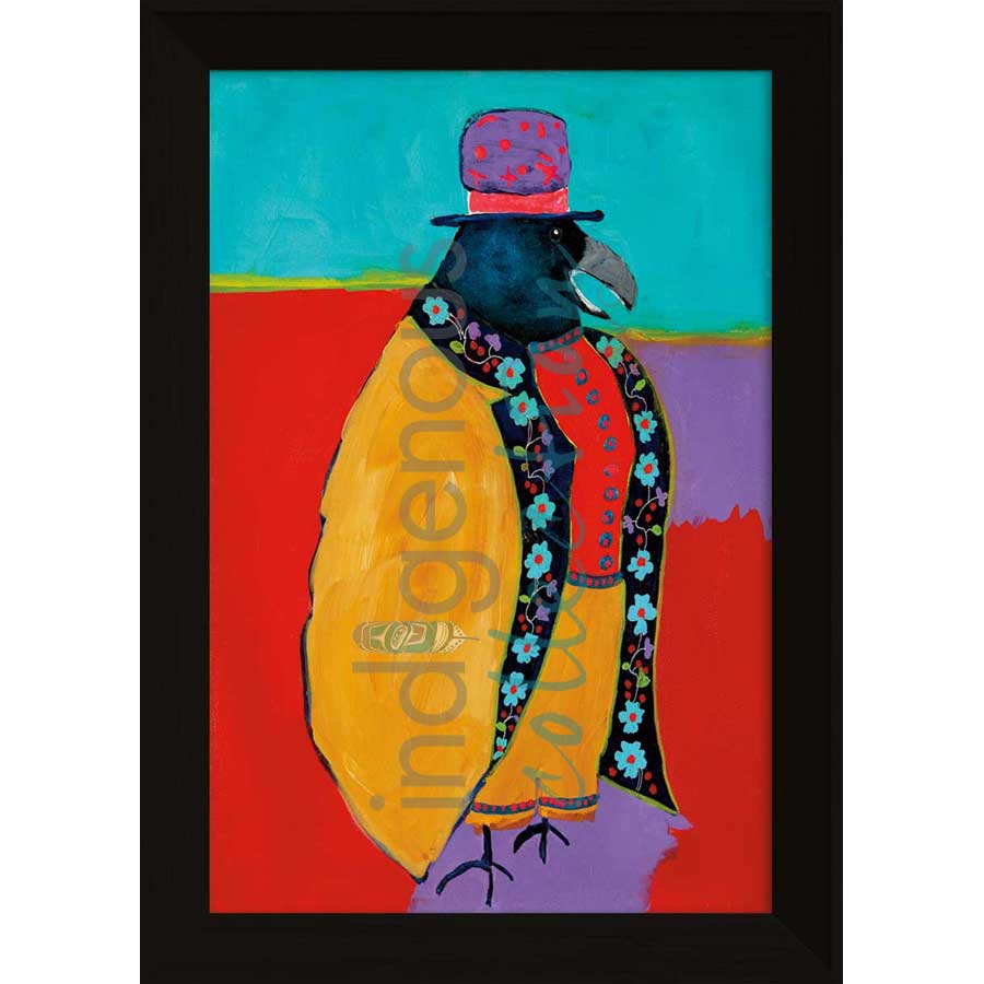 Storyteller by artist Lee Claremont - Mohawk. Indigenous Collection