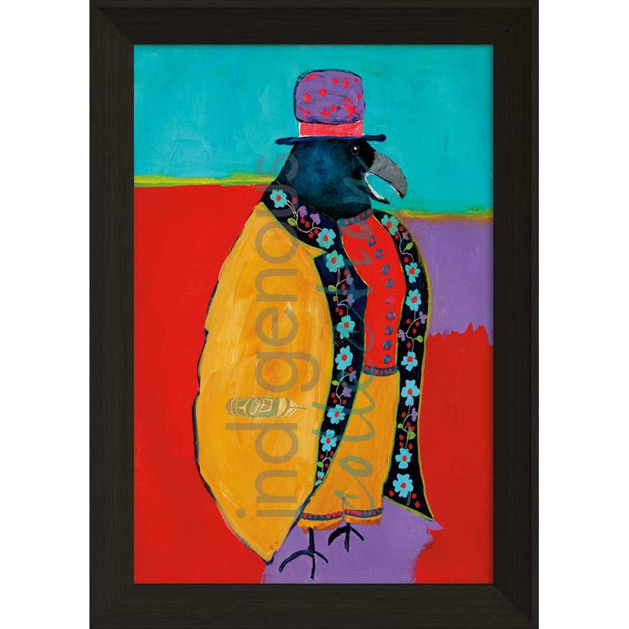 Storyteller by artist Lee Claremont - Mohawk. Indigenous Collection