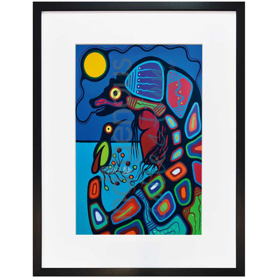 Bear Clan by artist Frank Polson - Algonquin. Indigenous Collection