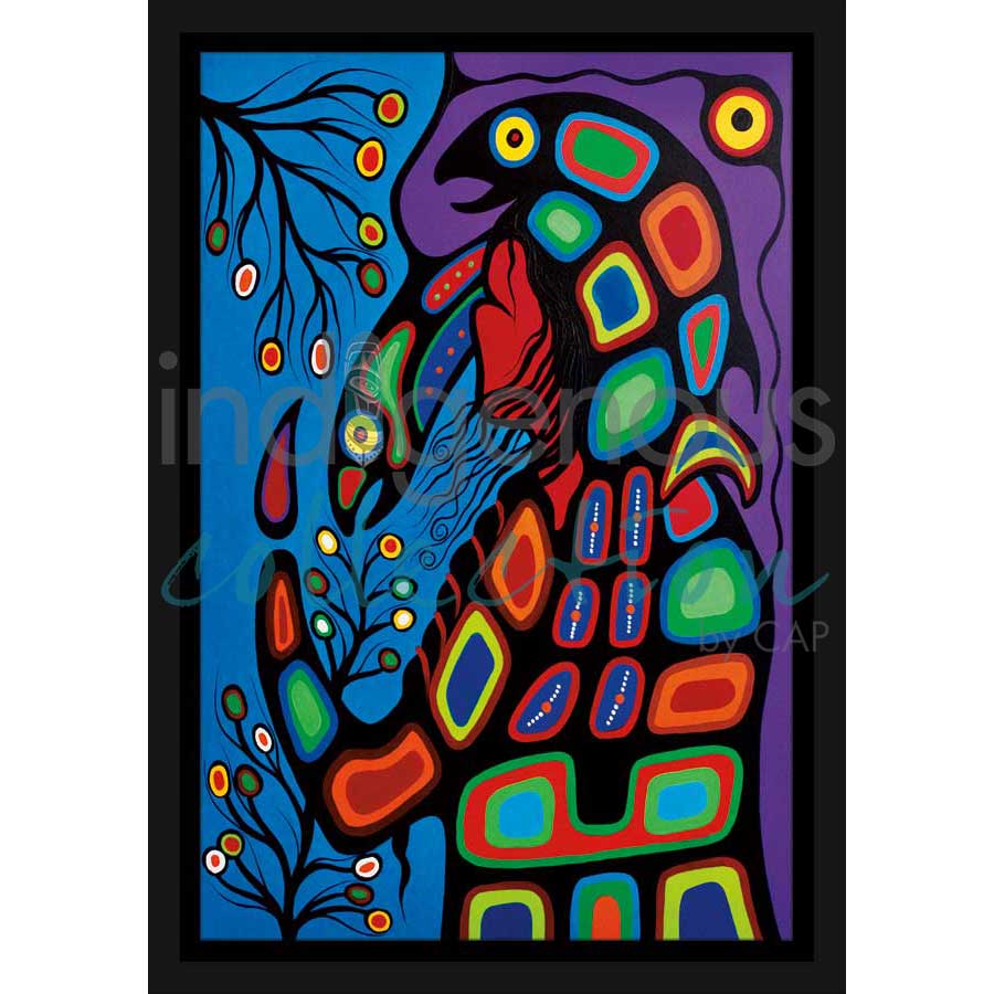 Fish Clan by artist Frank Polson - Algonquin. Indigenous Collection