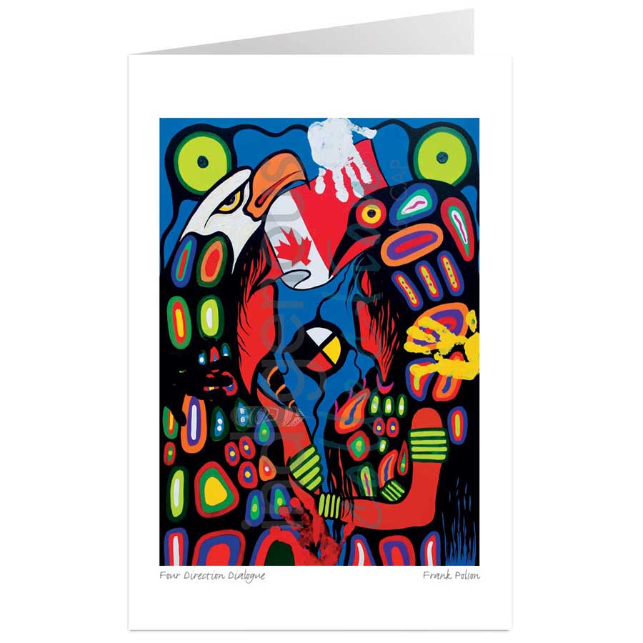 Four Direction Dialogue by artist Frank Polson