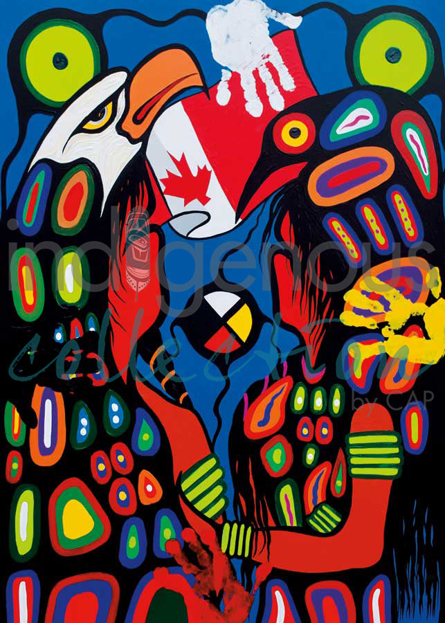 Four Direction Dialogue by artist Frank Polson