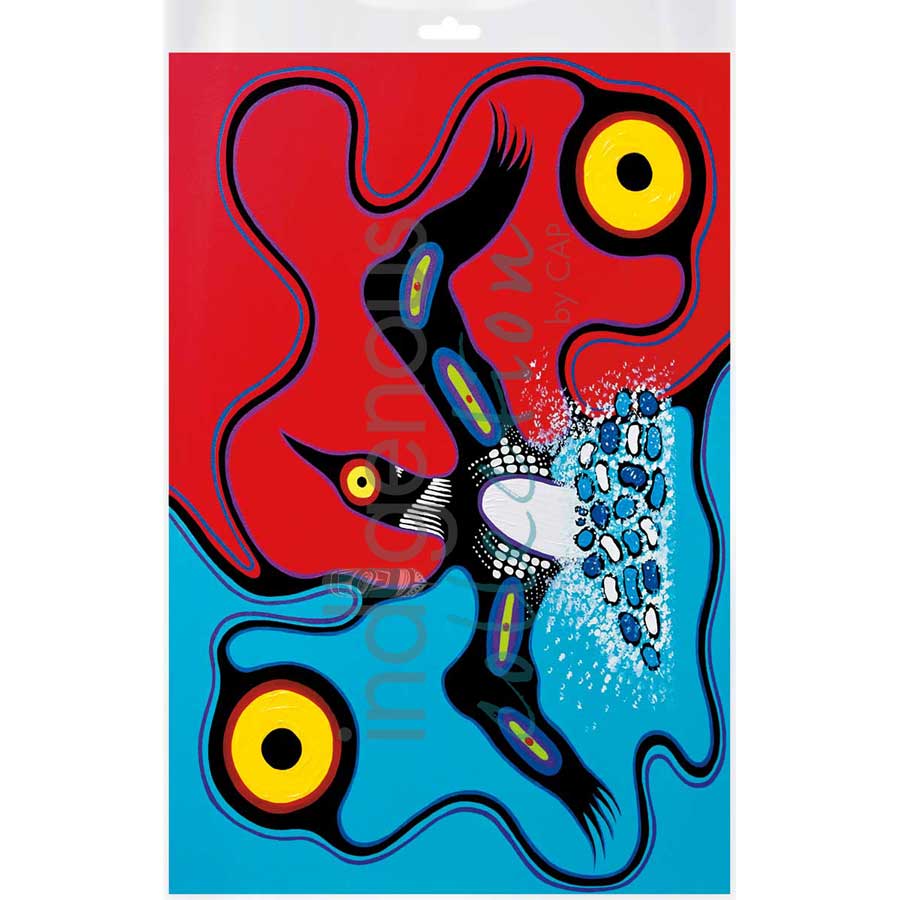Loon Clan by artist Frank Polson - Algonquin. Indigenous Collection