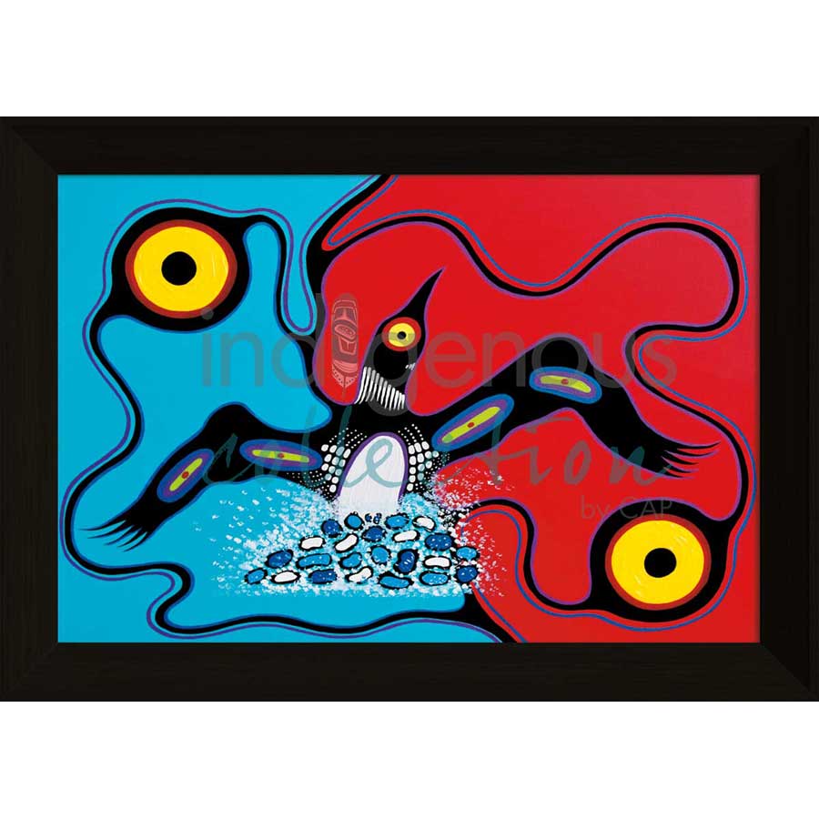 Loon Clan by artist Frank Polson - Algonquin. Indigenous Collection