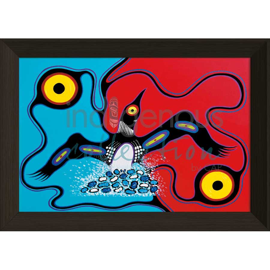 Loon Clan by artist Frank Polson - Algonquin. Indigenous Collection
