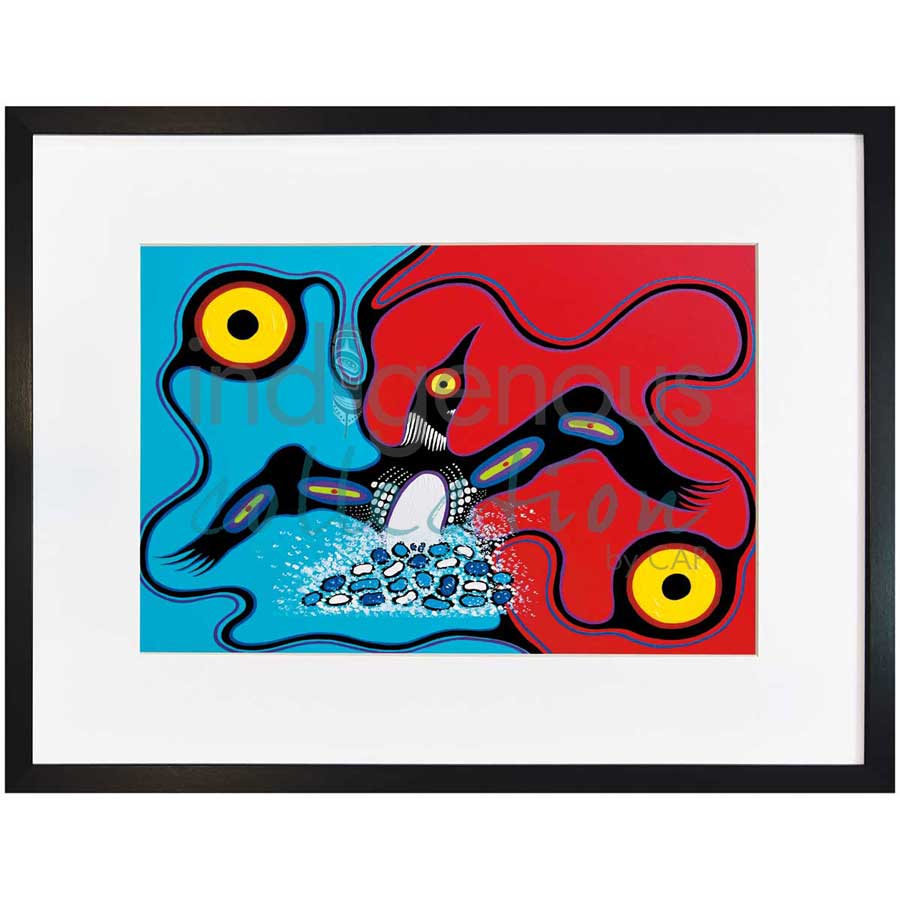 Loon Clan by artist Frank Polson - Algonquin. Indigenous Collection