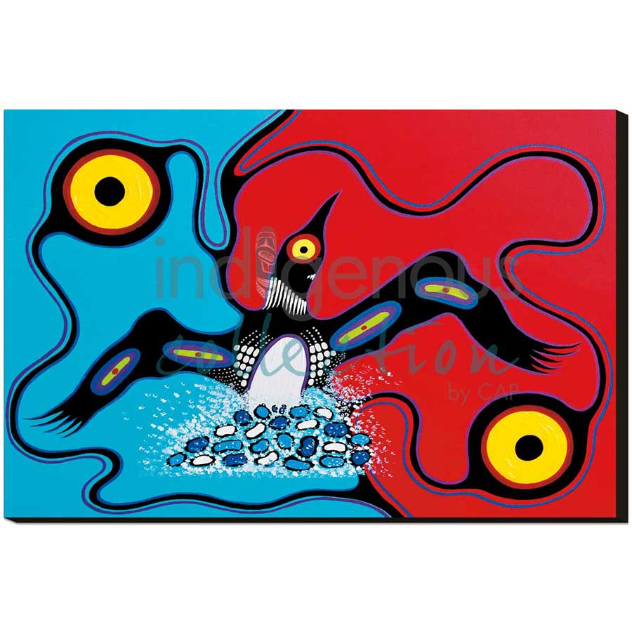 Loon Clan by artist Frank Polson - Algonquin. Indigenous Collection