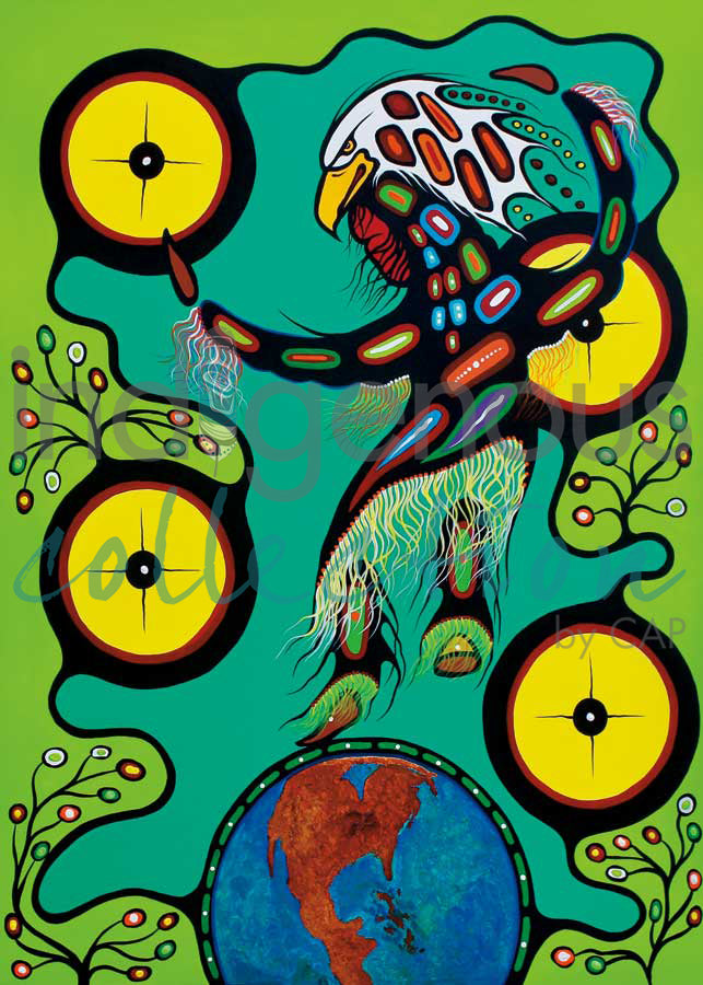 Mother Earth Dancer by artist Frank Polson