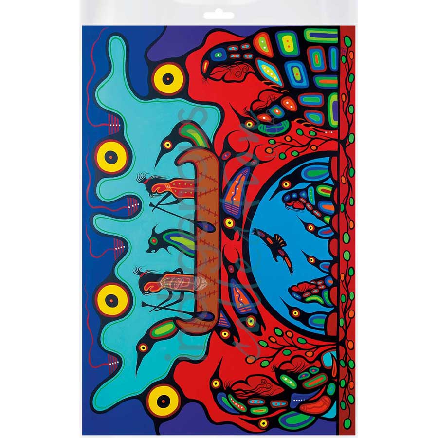 Sacred Journey by artist Frank Polson - Algonquin. Indigenous Collection