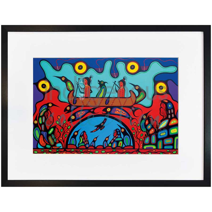 Sacred Journey by artist Frank Polson - Algonquin. Indigenous Collection