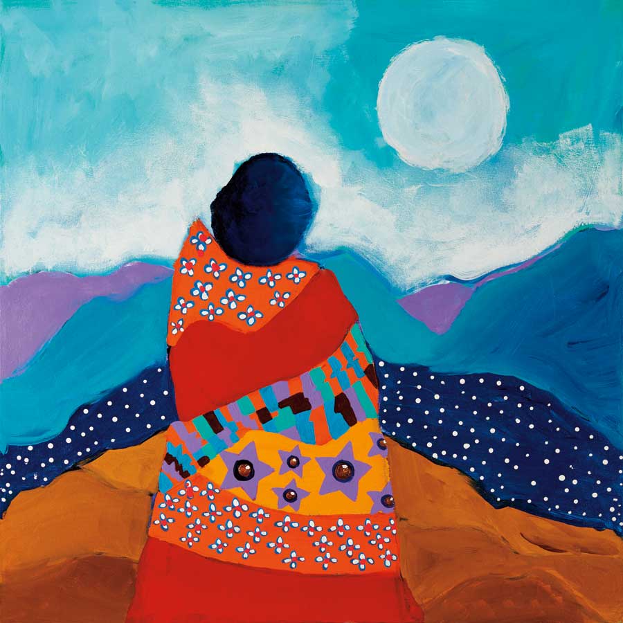 Blue Moon by artist Lee Claremont