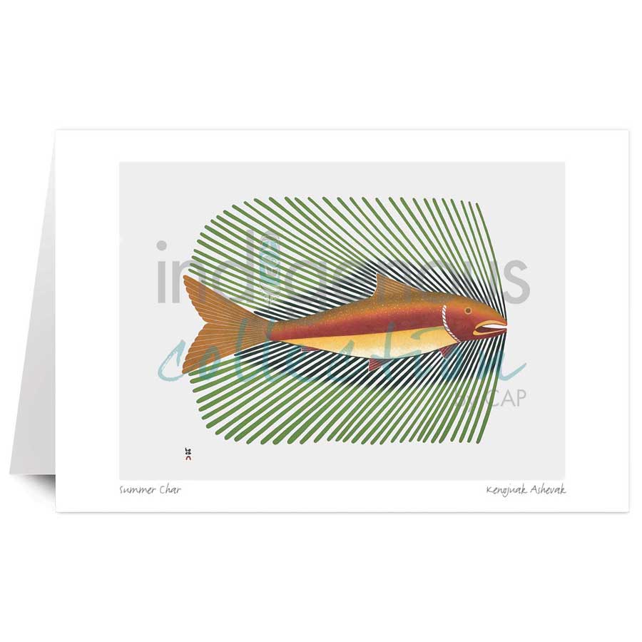 Summer Char by artist Kenojuak Ashevak