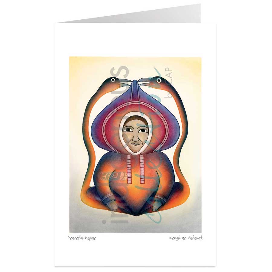 Peaceful Repose by artist Kenojuak Ashevak