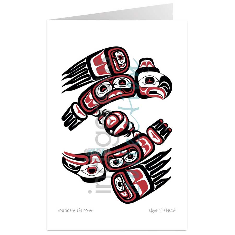 Battle For the Moon by artist Lloyd Harsch