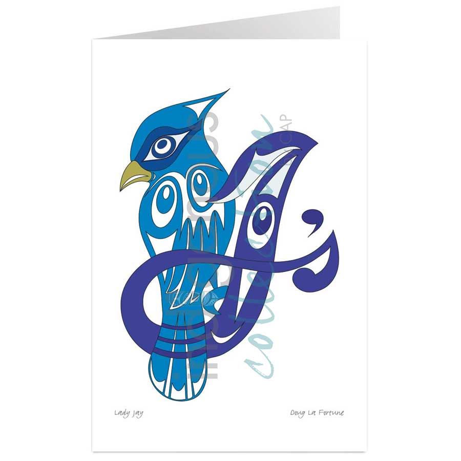 Lady Jay by artist Doug La Fortune