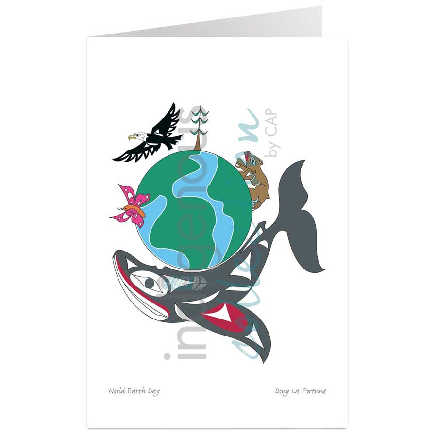 World Earth Day by artist Doug La Fortune