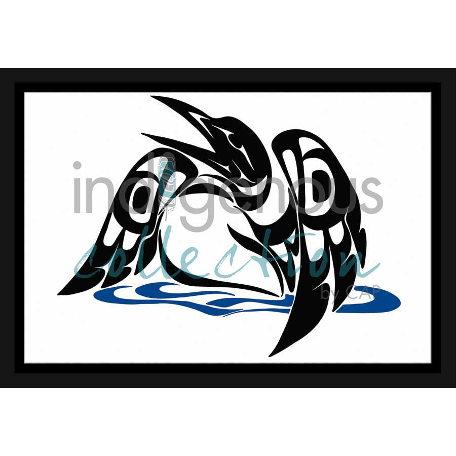 Call of the Loon by artist Jonathan Erickson - Gitksan. Indigenous Collection