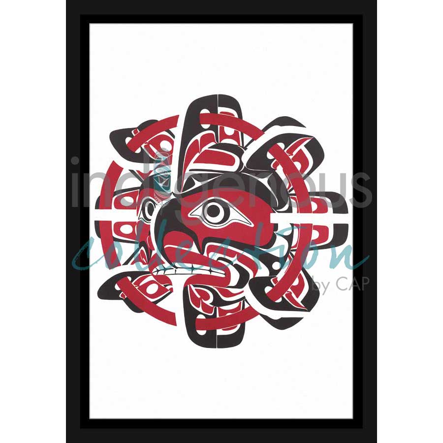 Circe of Light by artist Jonathan Erickson - Gitksan. Indigenous Collection
