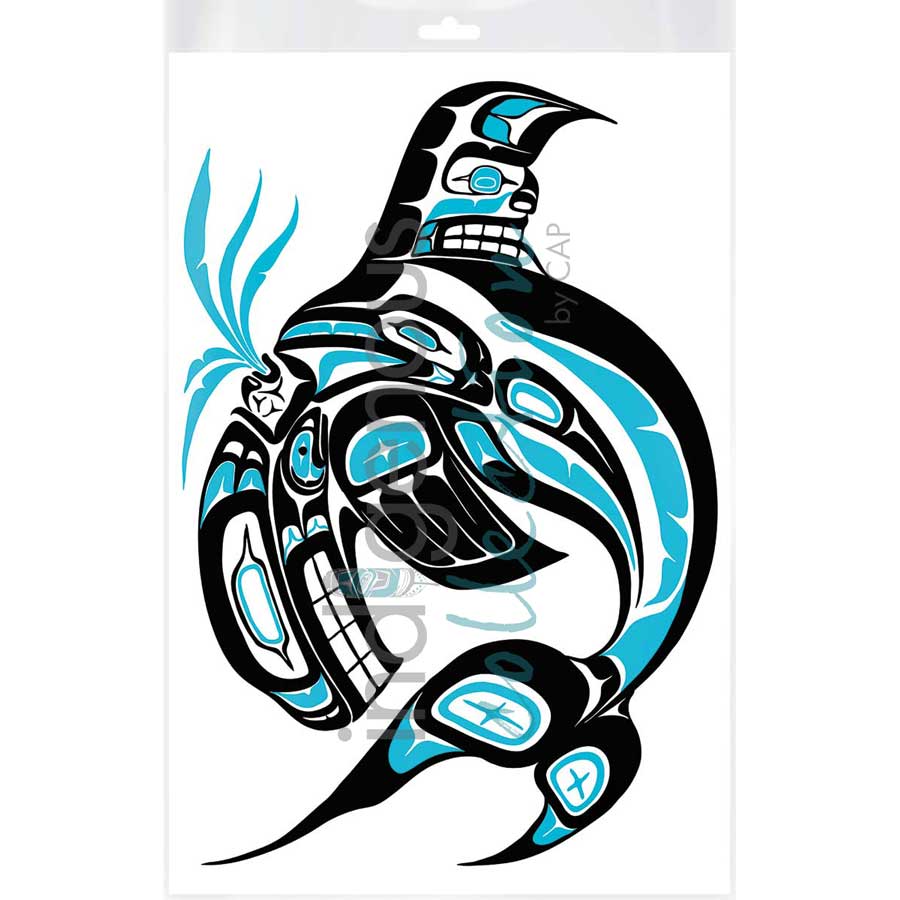 Killer Whale by artist Jonathan Erickson - Gitksan. Indigenous Collection