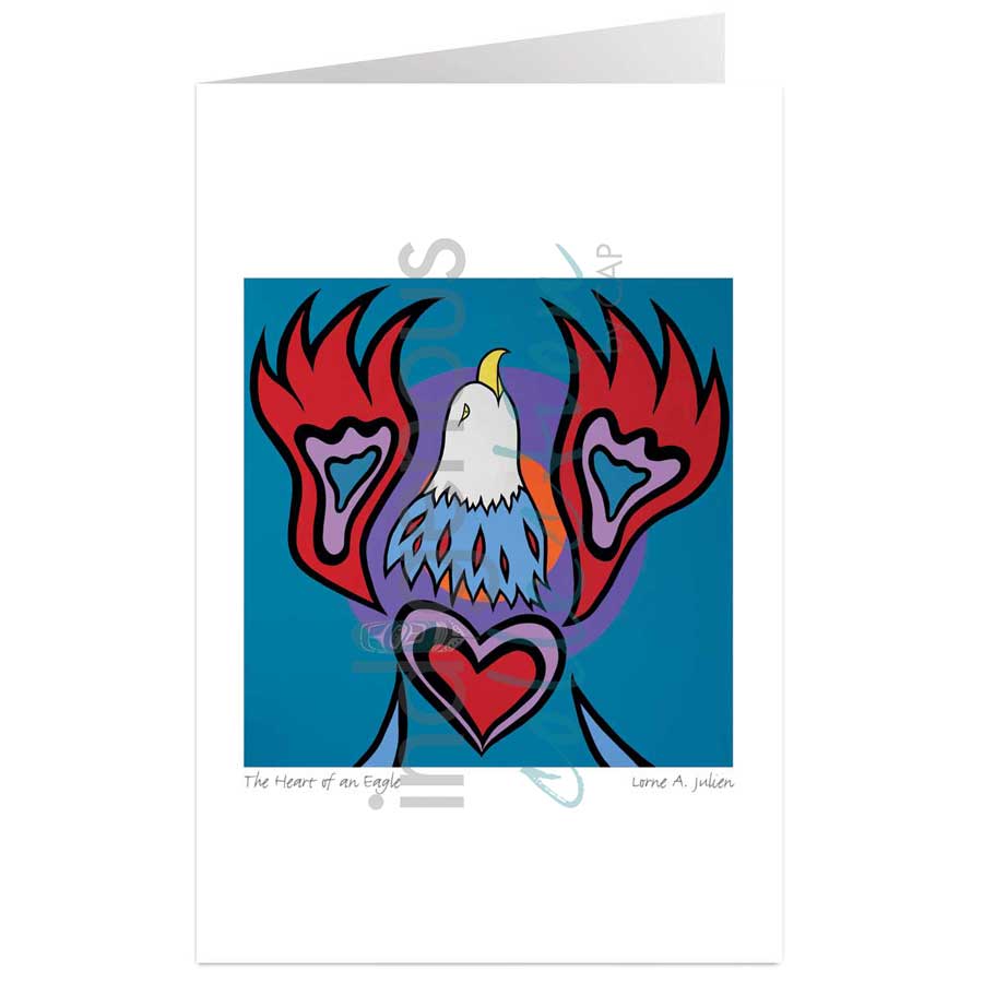 The Heart of an Eagle by artist Lorne Julien