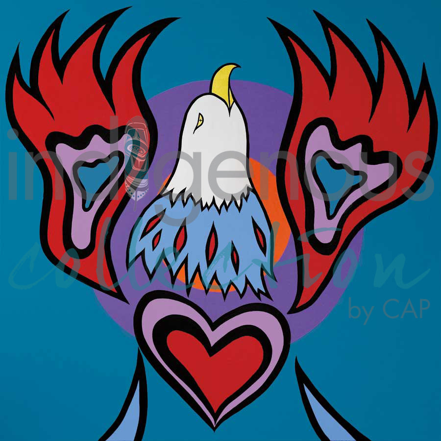 The Heart of an Eagle by artist Lorne Julien