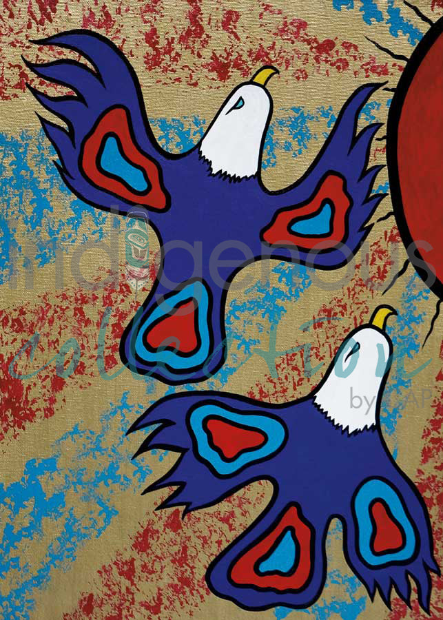Eagles by artist Lorne Julien
