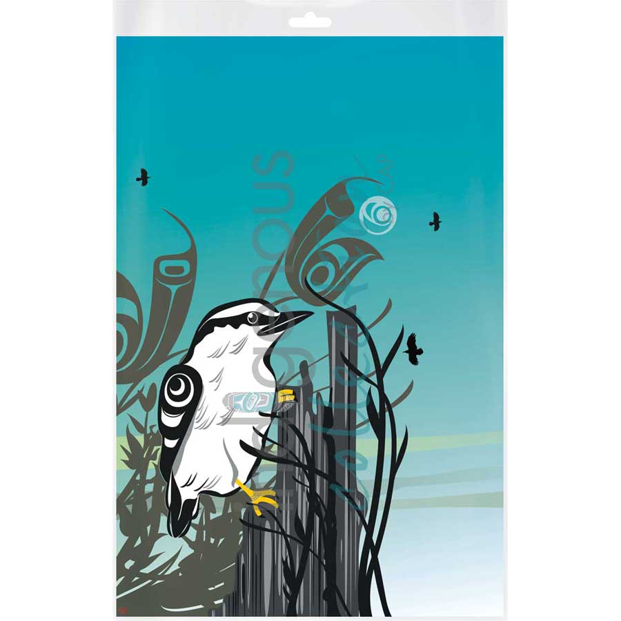 Snowbird by artist Mark Preston - Tlingit. Indigenous Collection