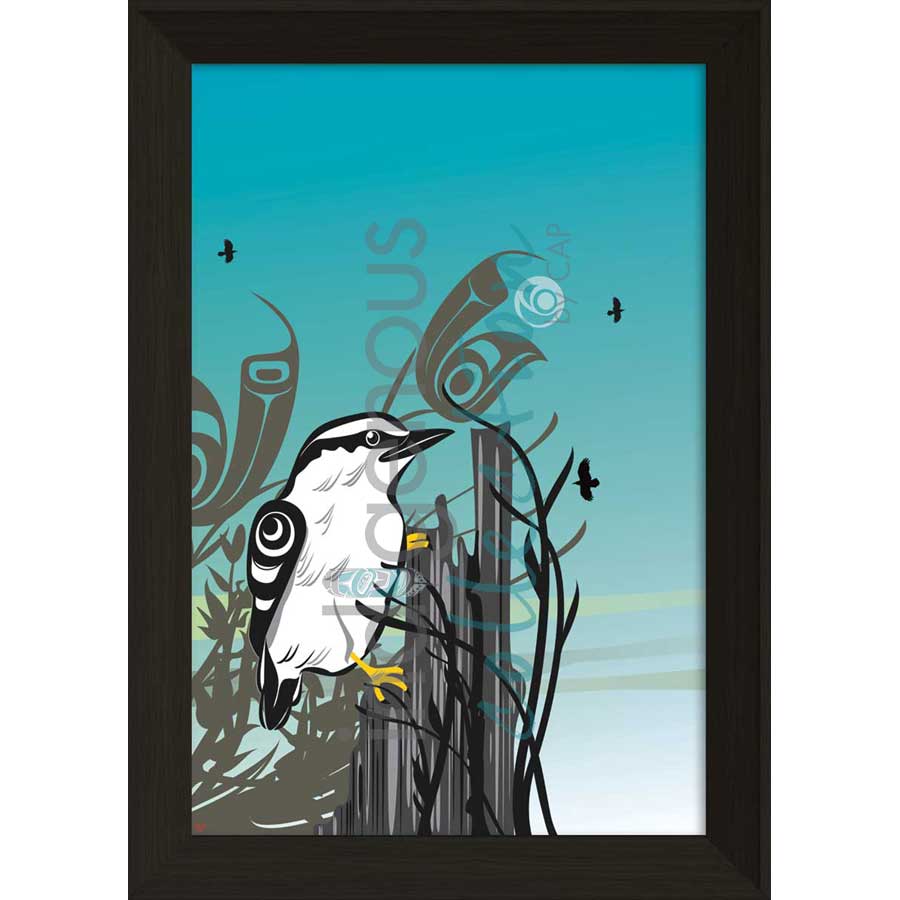 Snowbird by artist Mark Preston - Tlingit. Indigenous Collection