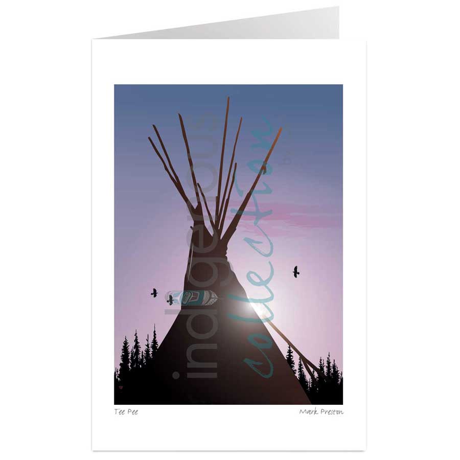 Tee Pee by artist Mark Preston