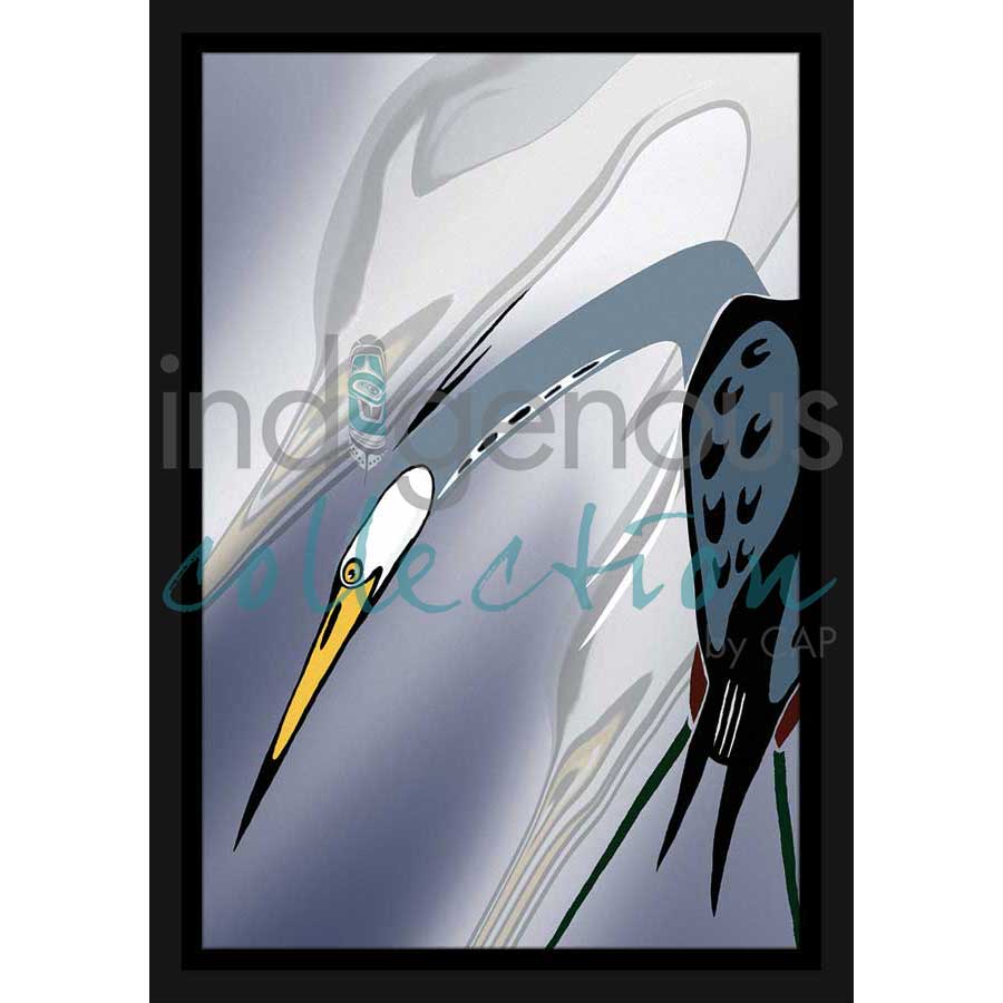 Stealth by artist Rick Beaver - Ojibway. Indigenous Collection