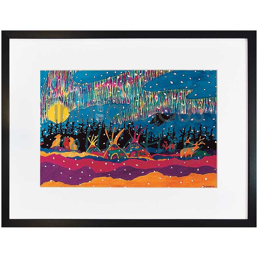 Deneneh by artist Dawn Oman - Denesuline (Chipewyan). Indigenous Collection