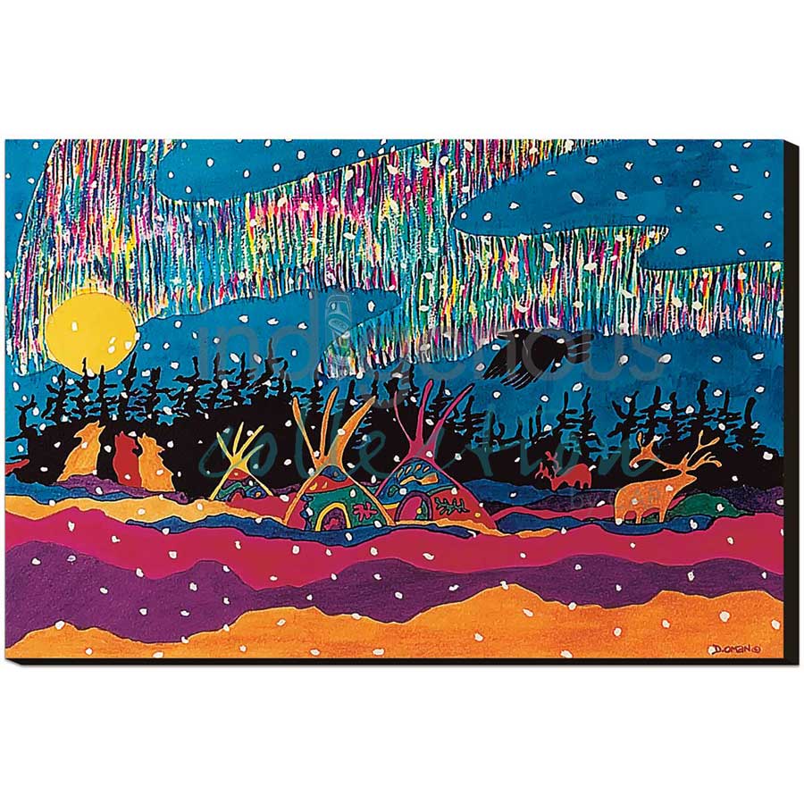 Deneneh by artist Dawn Oman - Denesuline (Chipewyan). Indigenous Collection