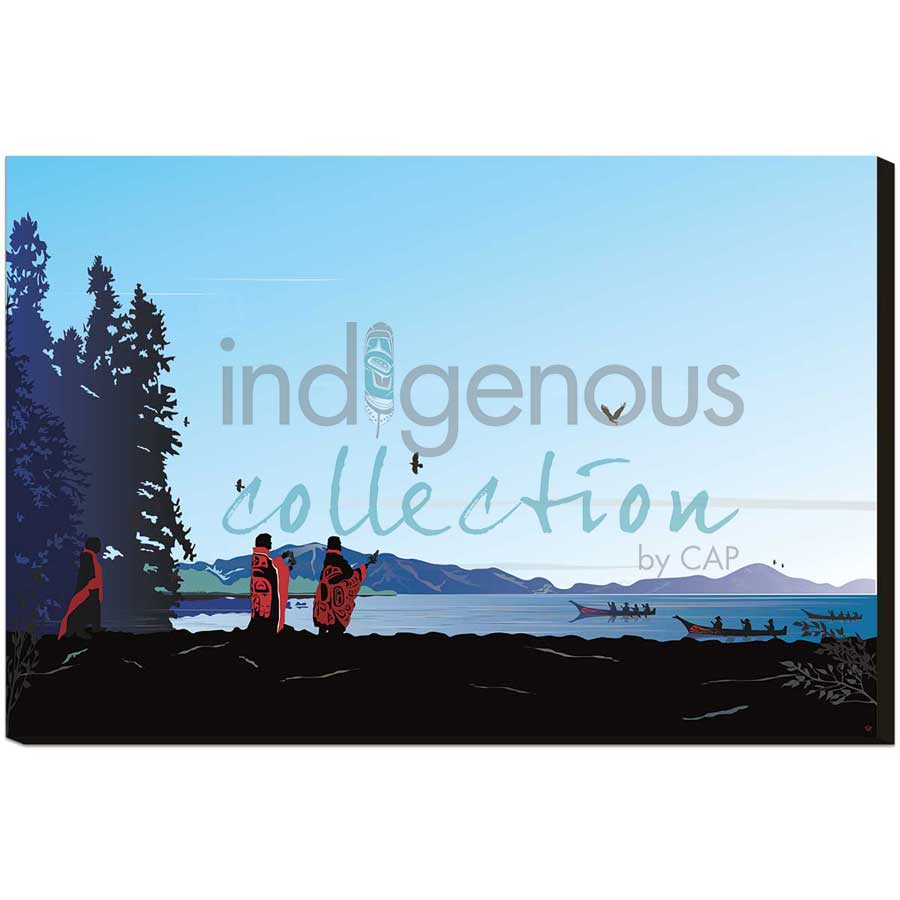 Welcoming by artist Mark Preston - Tlingit. Indigenous Collection