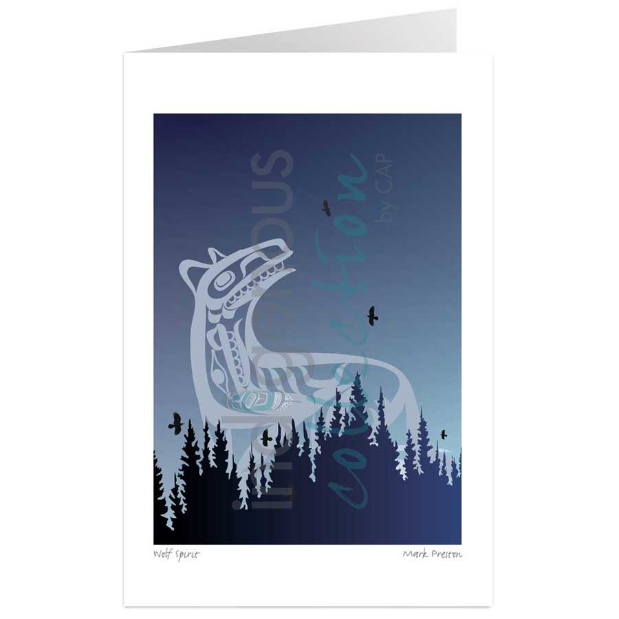 Wolf Spirit by artist Mark Preston