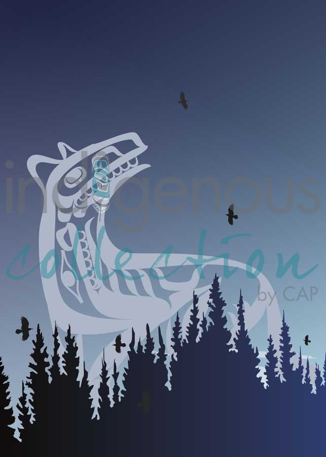 Wolf Spirit by artist Mark Preston