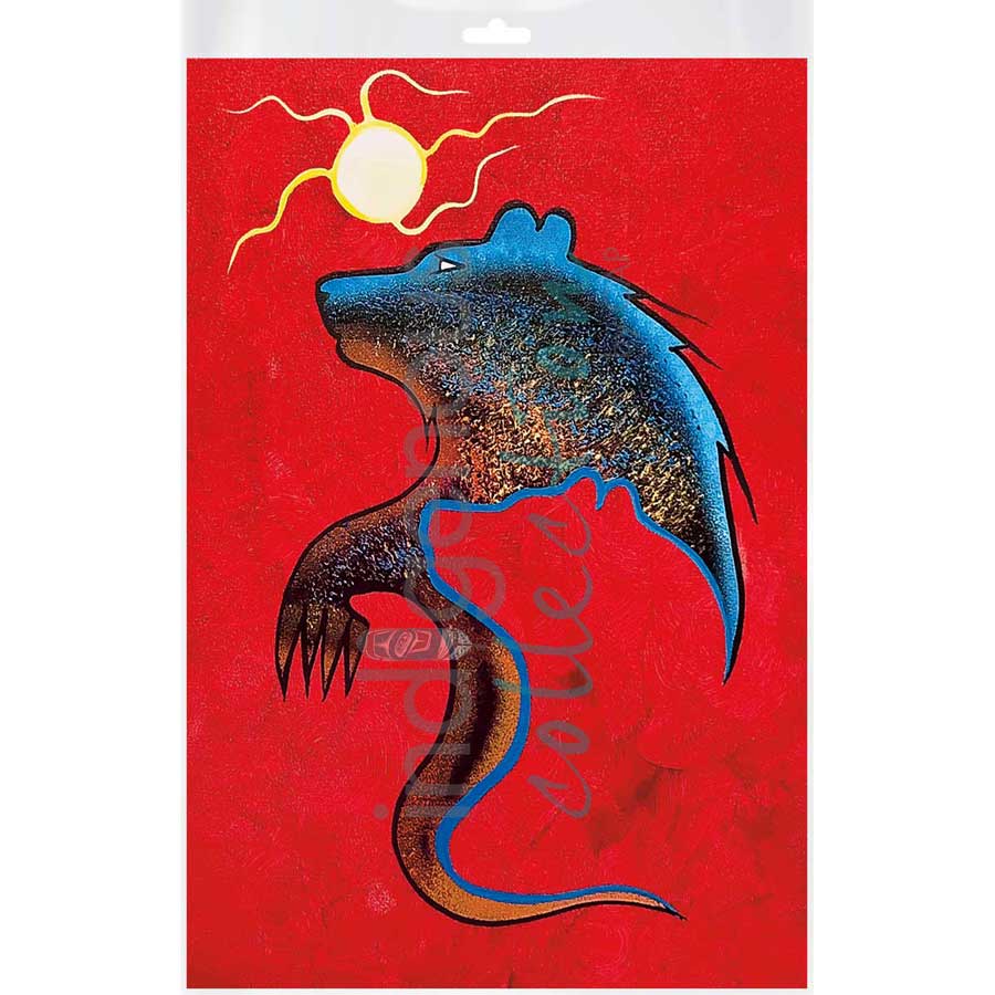 Walk With Me by artist Russell Noganosh - Algonquin/Ojibway. Indigenous Collection