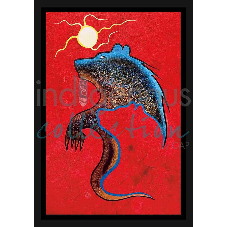 Walk With Me by artist Russell Noganosh - Algonquin/Ojibway. Indigenous Collection