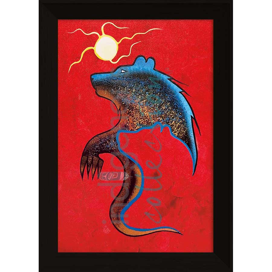 Walk With Me by artist Russell Noganosh - Algonquin/Ojibway. Indigenous Collection