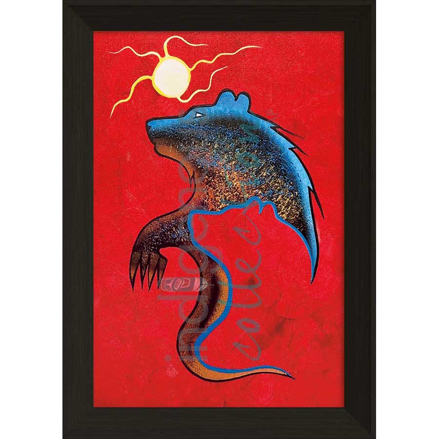 Walk With Me by artist Russell Noganosh - Algonquin/Ojibway. Indigenous Collection
