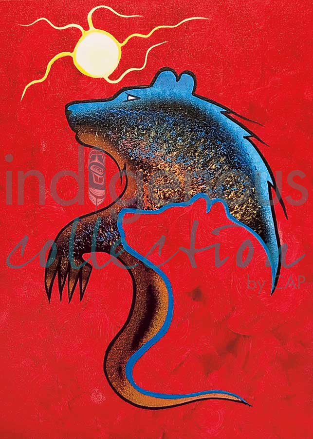 Walk With Me by artist Russell Noganosh