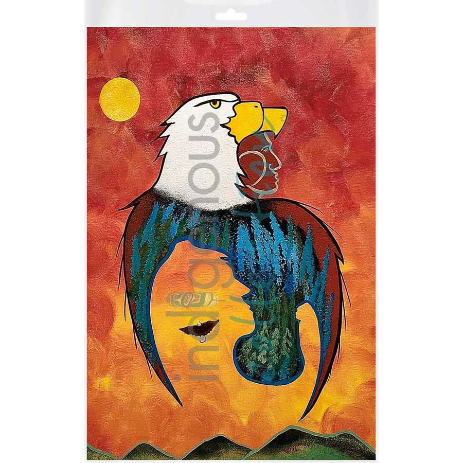 Protect My Family by artist Russell Noganosh - Algonquin/Ojibway. Indigenous Collection