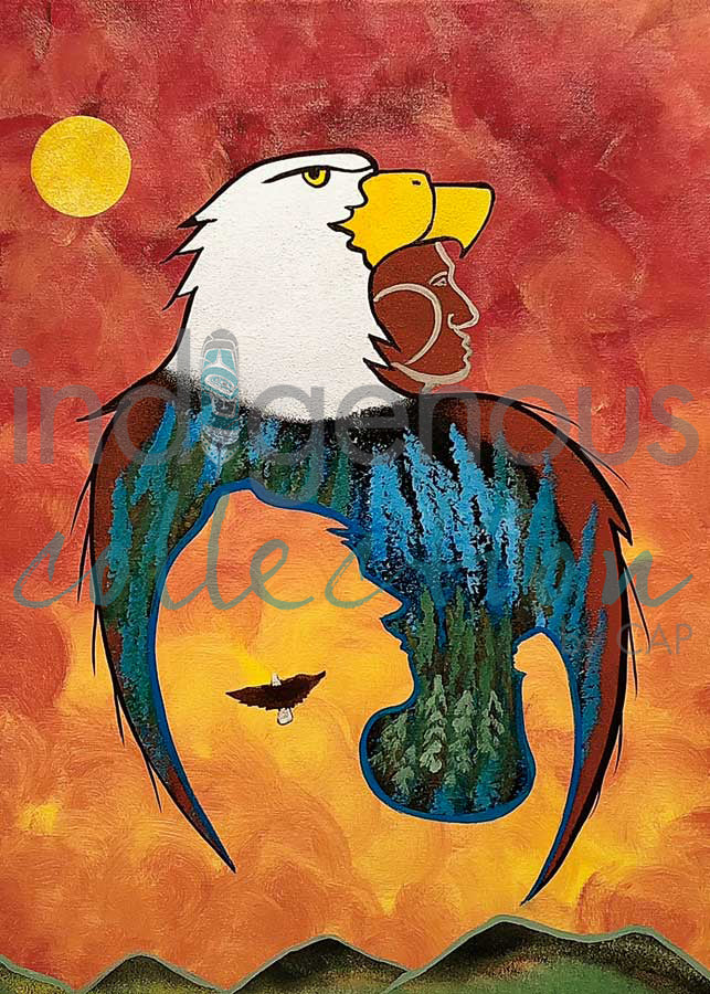 Protect My Family by artist Russell Noganosh