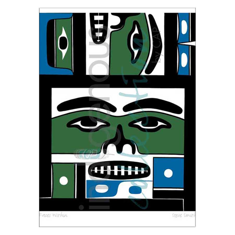 Faces Within Canvas Prints