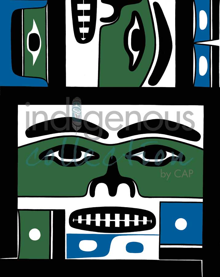 Faces Within by artist Steve Smith